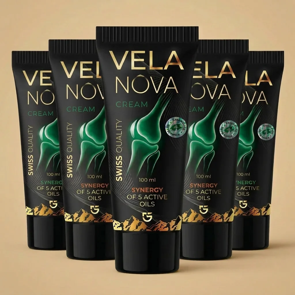 5 tuubia Velanova Cream 100 ml